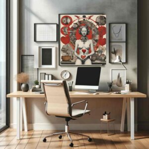 Read more about the article Unlocking Productivity: The Power of Wall Art in Virtual Workspaces